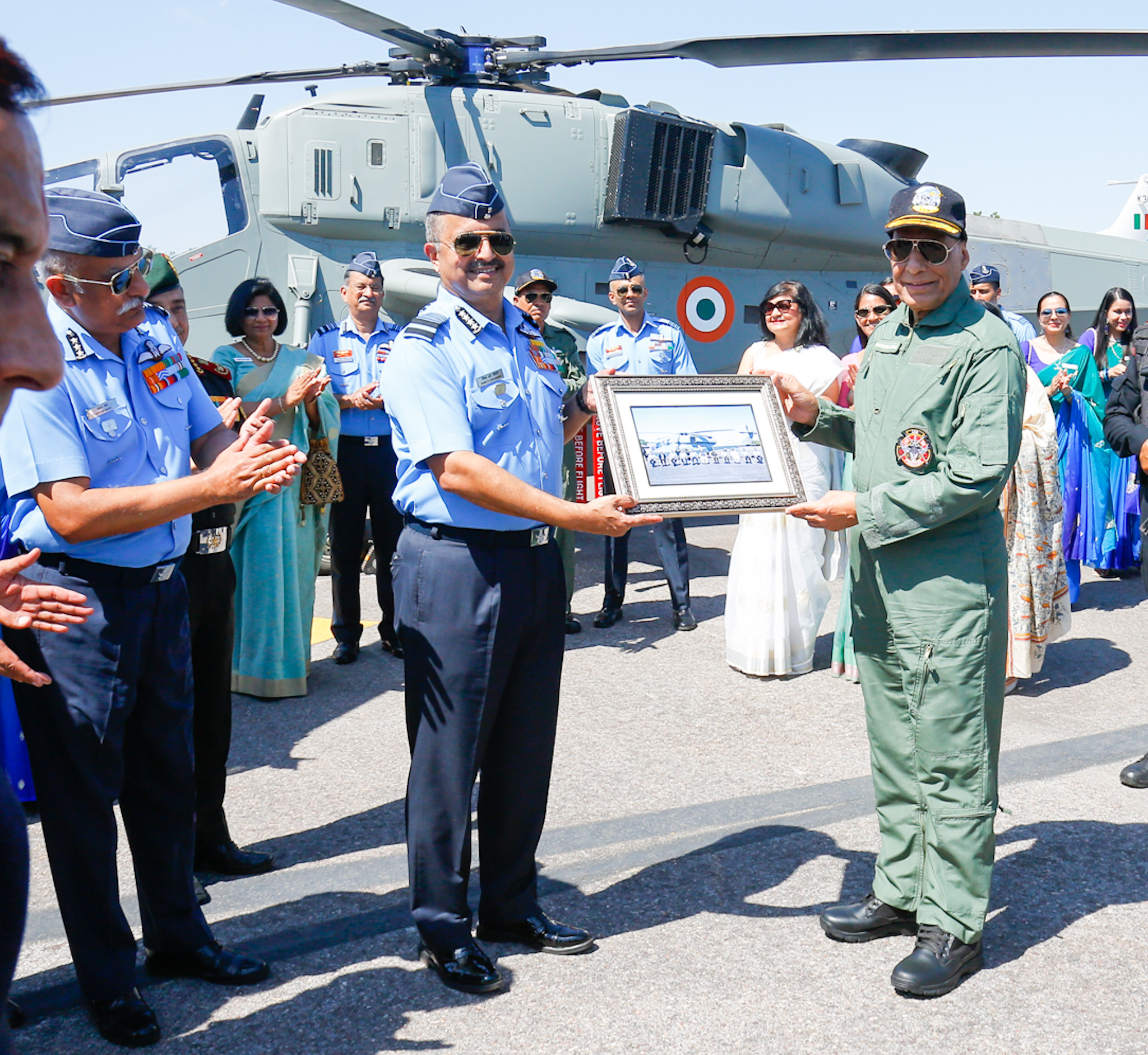 IAF Inducts Light Combat Helicopter